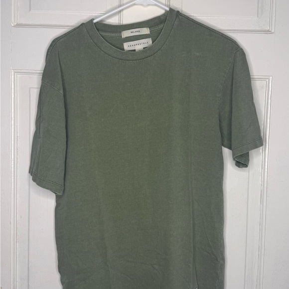 Aeropostale Olive Green Short Sleeve Tee - Picture 1 of 3